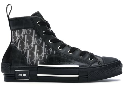 dior b23 high top canvas oblique black|dior men's low top sneakers.